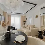Luxurious 13th Floor Beige In With Furnished Balcony By Renters Prestige Вроцлав