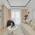 Апартаменты Luxurious 13th Floor Beige In With Furnished Balcony By Renters Prestige *