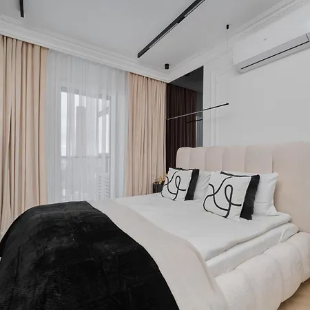 Apartment Luxurious 13th Floor Beige In With Furnished Balcony By Renters Prestige Wroclaw
